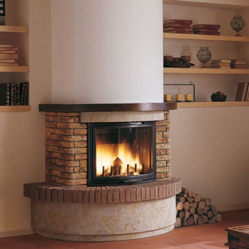 Каминная облицовка Palazzetti Bressanone Круглый, без банкеток_0 Каминная облицовка Palazzetti Bressanone Круглый, без банкеток_0