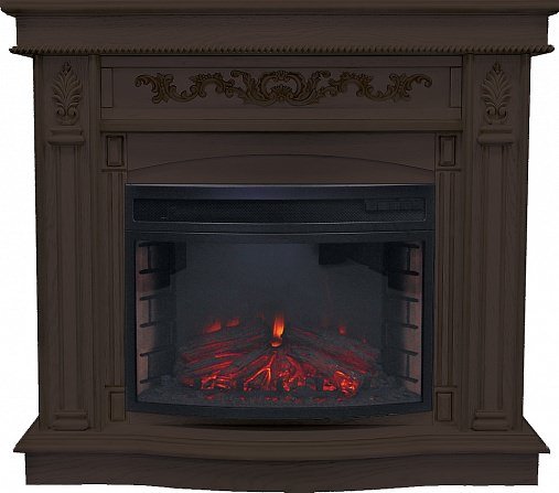 Royal Flame Cardinal очаг Panoramic 25 FX белый дуб с патиной_1 Royal Flame Cardinal очаг Panoramic 25 FX белый дуб с патиной_1